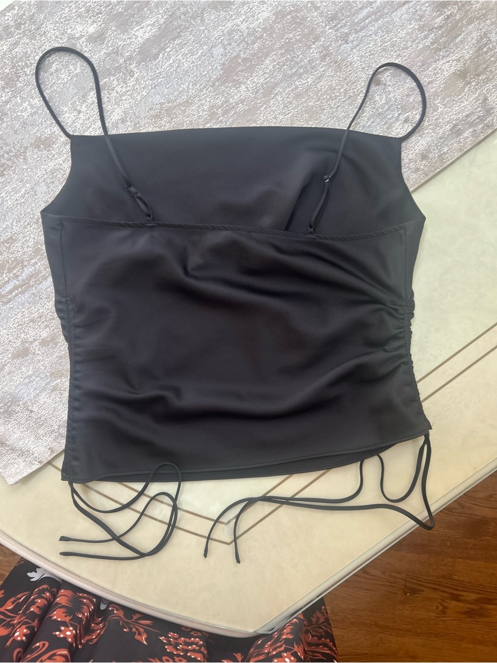 Dynamite Spaghetti-Strap Ruched Top - Picture 11 of 16